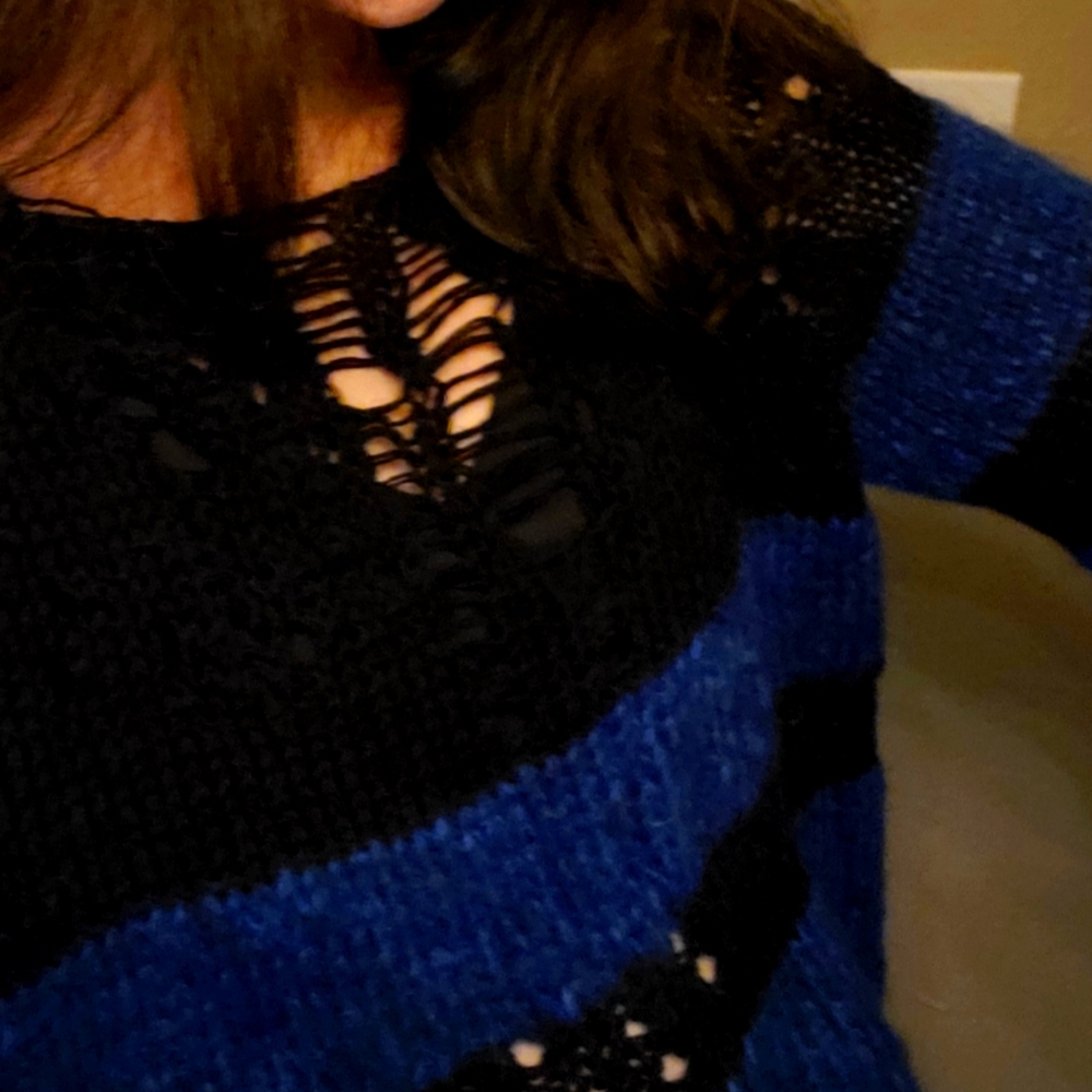 Grunge Hand Knitted Sweater